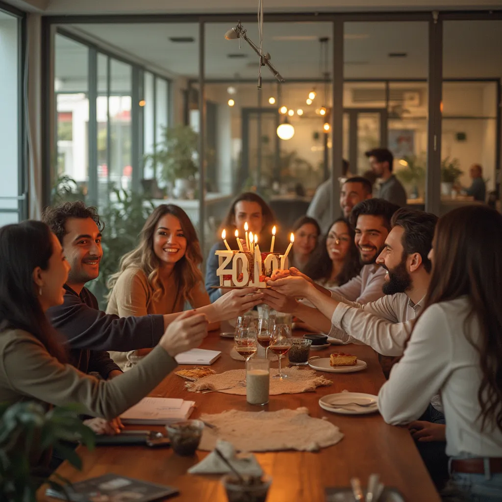 Equipo de Finanzas AR celebrando un logro